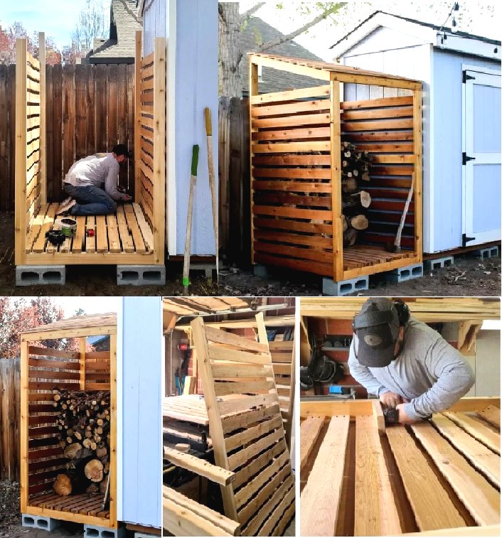 Дровяник своими руками - фото 2