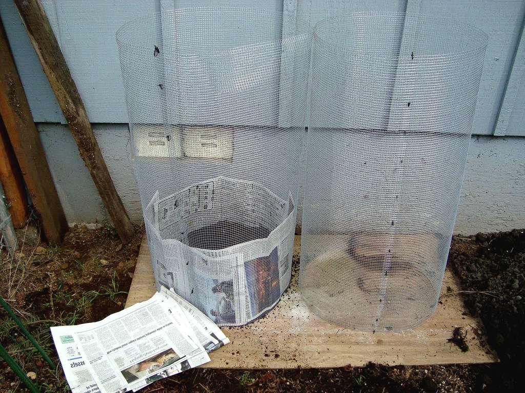 Выращиваем картофель в сетке - фото 3