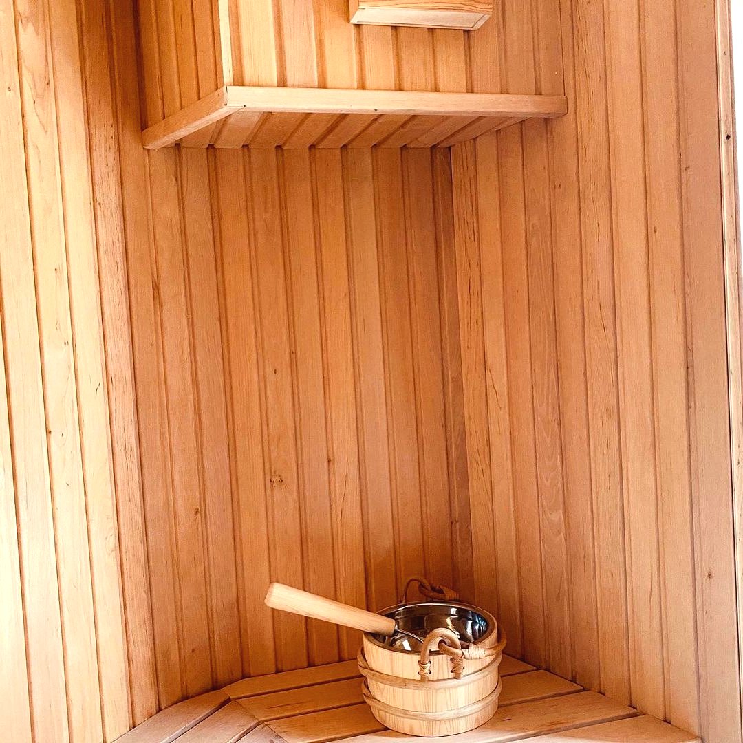 Сауна из старой беседки - фото 17