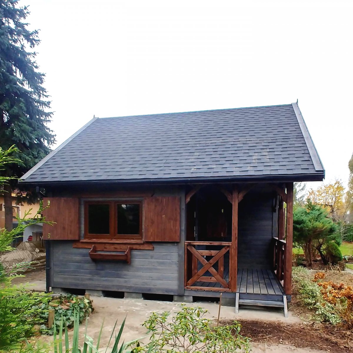 Деревянный дом 5 х 5 метров - фото 5