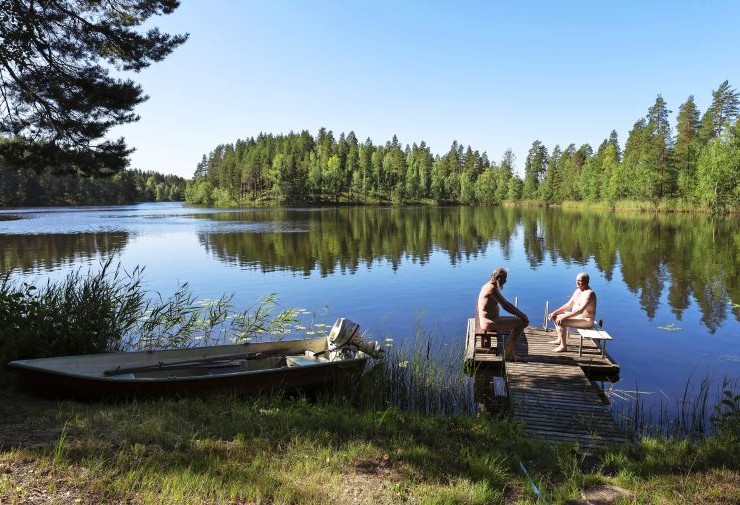 Восьмиугольная сауна  - фото 7