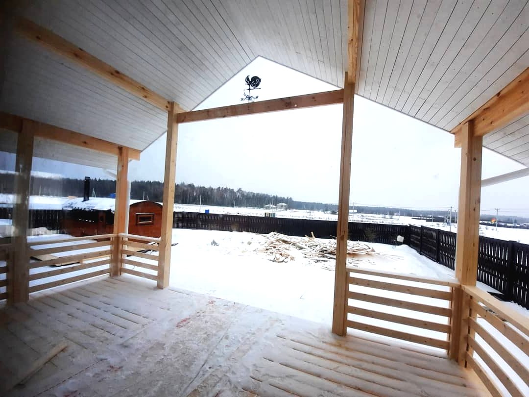 Дом из дерева 6х9 метров - фото 4