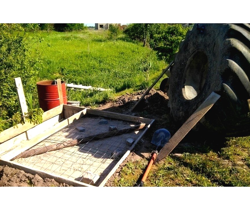 Оригинальный пруд из автопокрышки - фото 3