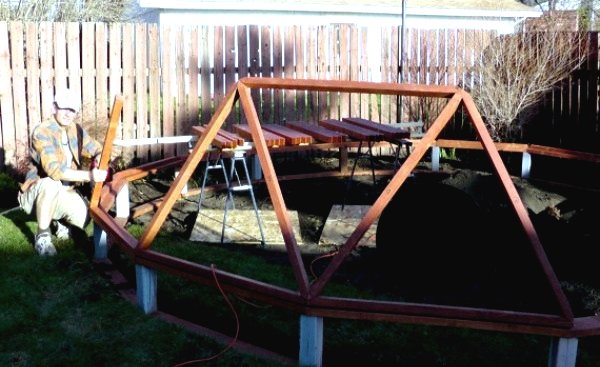 Геодезическая теплица - фото 3