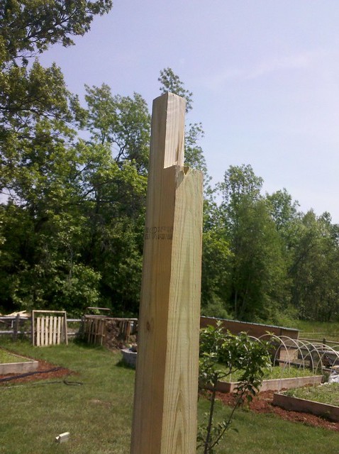 Беседка из дерева - фото 11