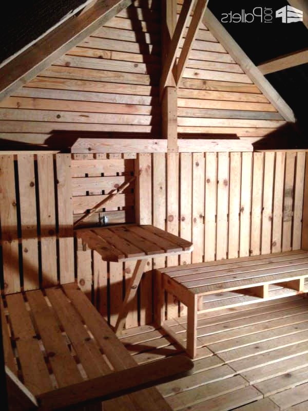 Игровой домик из поддонов - фото 6