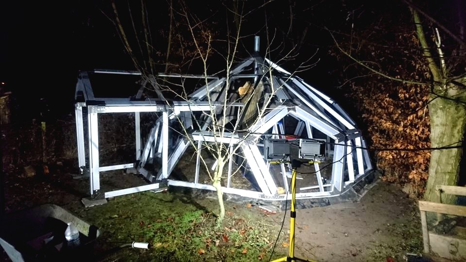 Сауна в форме геодезического купола - фото 30