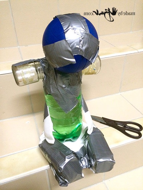 Оригинальный фонарь из бетона - фото 4