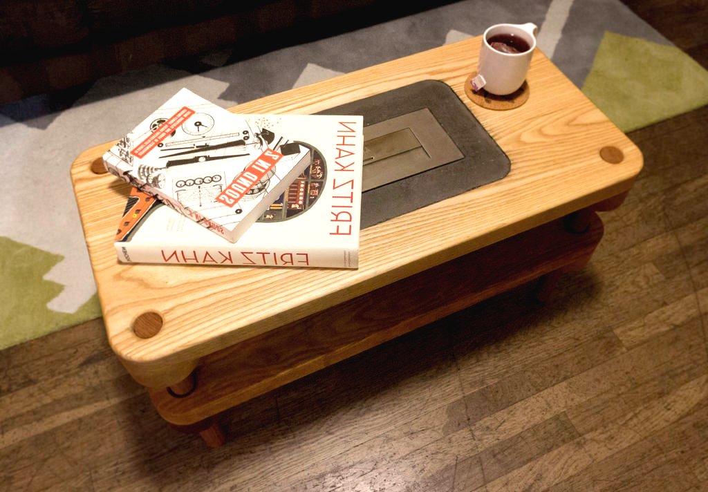 Столик с небольшим очагом в центре - фото 2