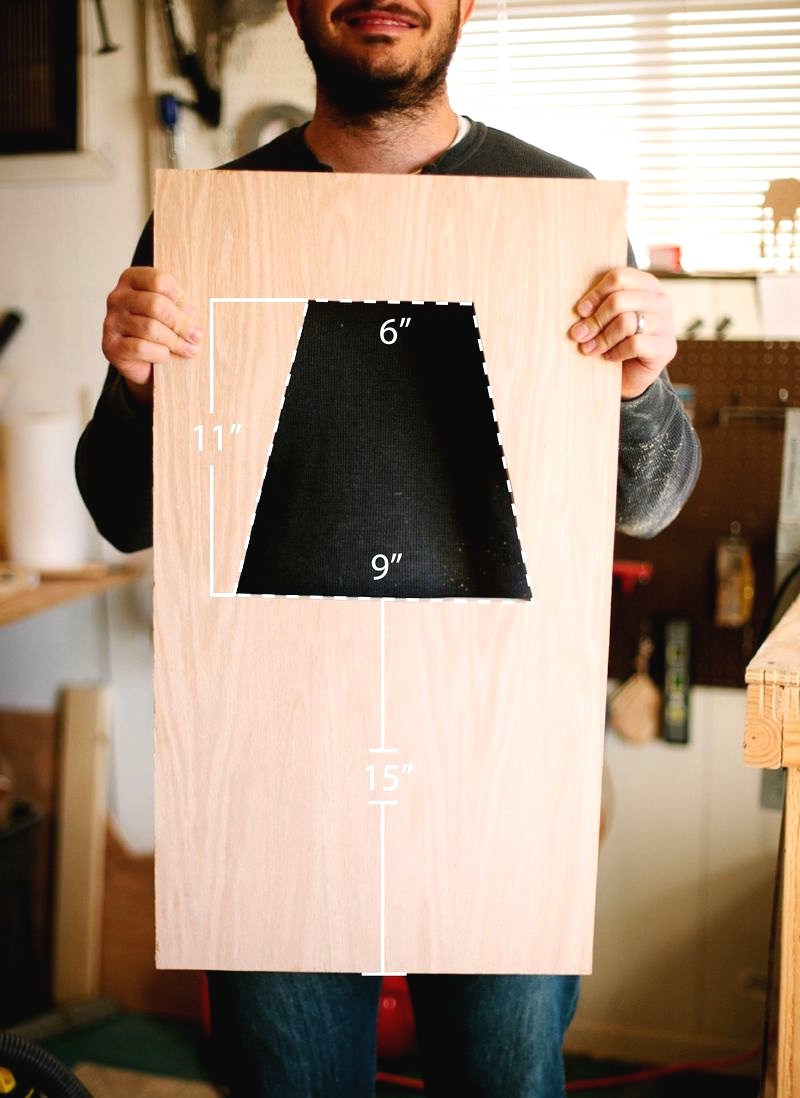 Табурет из фанеры - фото 3