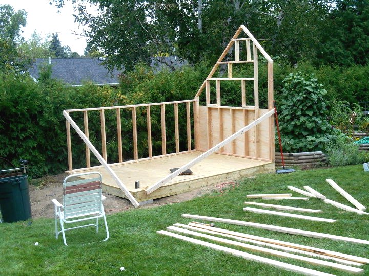 Оригинальный садовый домик - фото 4