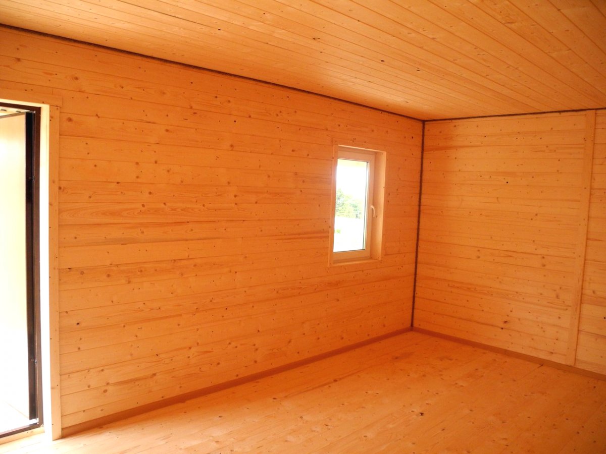 Каркасный дом 4*6 с терассой - фото 7