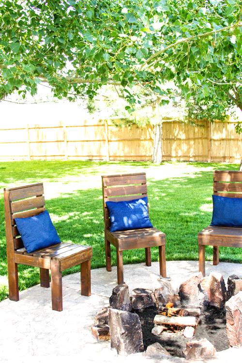 Стул из поддона - фото 2