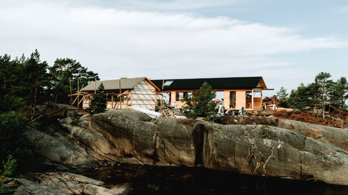 Дом на острове в архипелаге Финляндии, спроектированный и построенный с нуля двумя дизайнерами. - фото 13