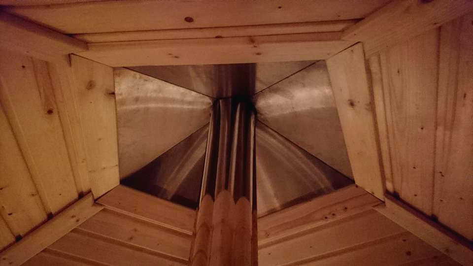 Сауна в форме геодезического купола - фото 46