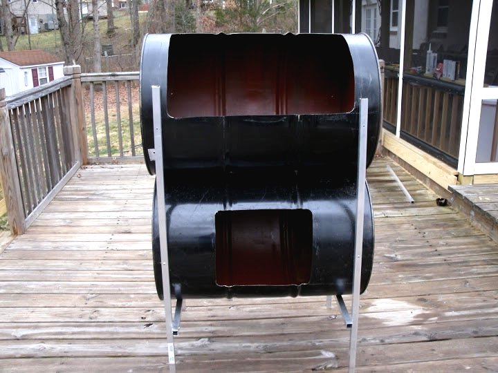 Коптильня горячего копчения своими руками из железной бочки - фото 11