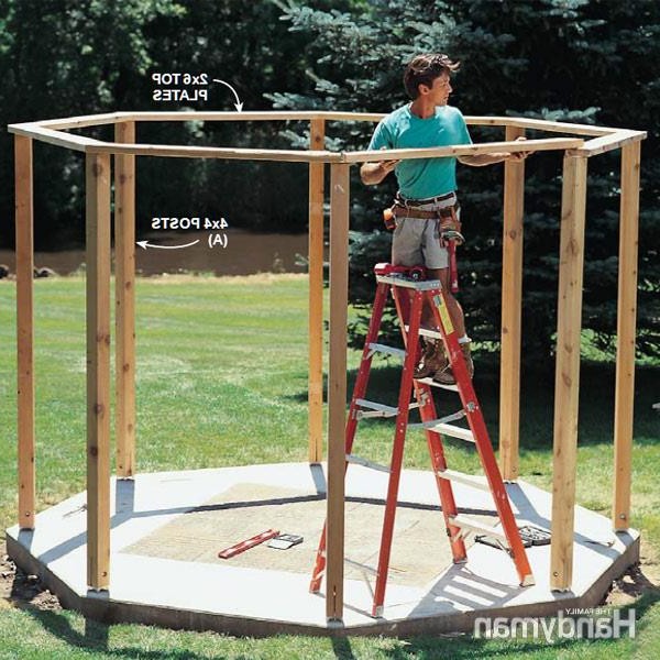 Как построить беседку. - фото 5