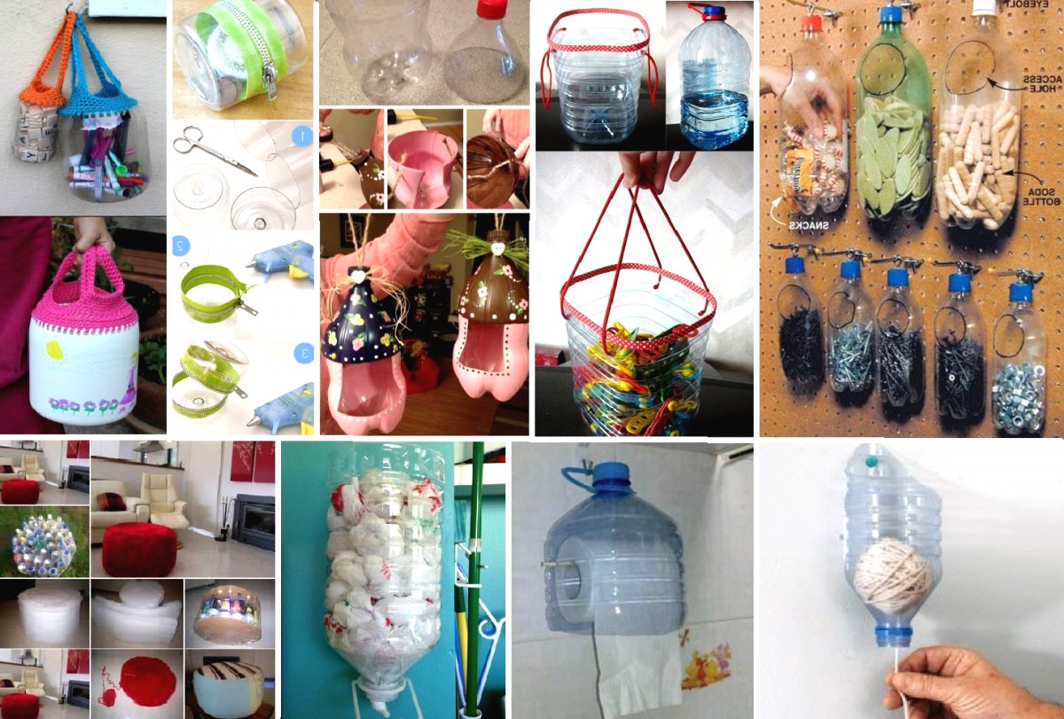 Что можно сделать из пластиковых бутылок - фото 3