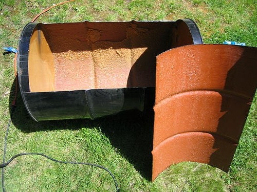 Мангал из железной бочки - фото 2