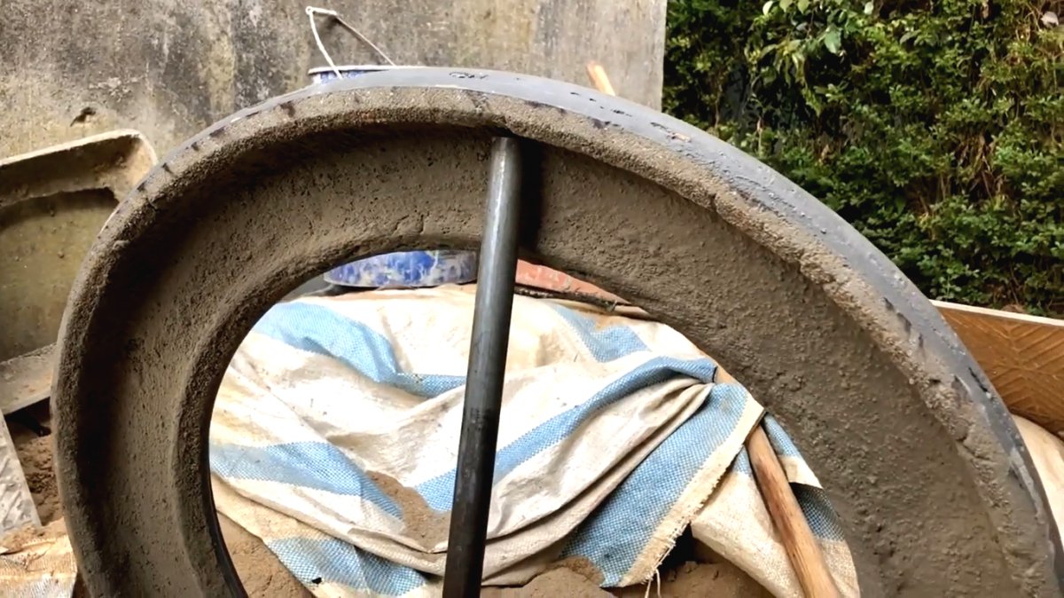 Садовый фонтан с имитацией под гранитный камень - фото 47