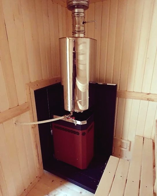 Баня из бруса 4х2,3 метра - фото 5