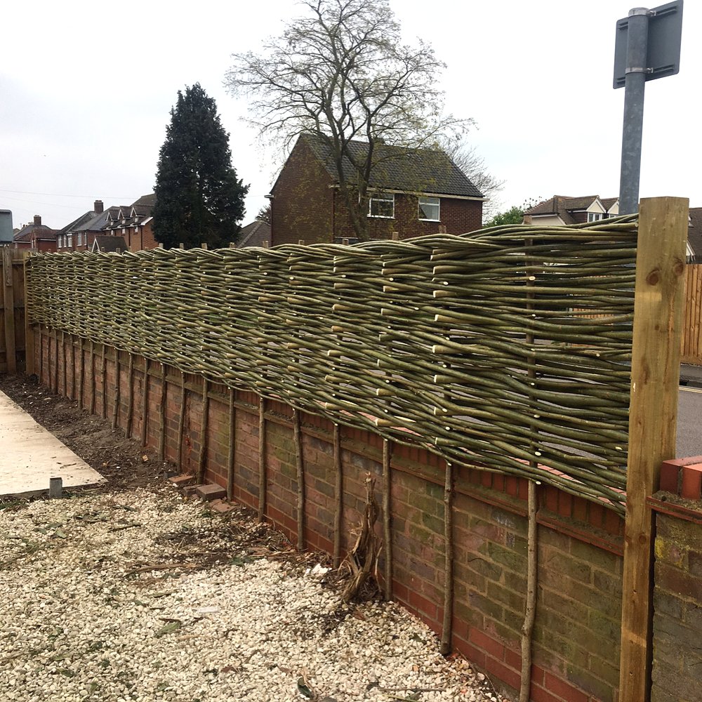 Плетеный забор своими руками - фото 9