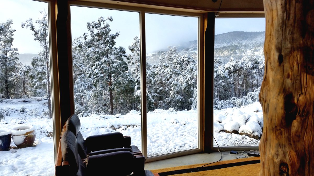 Необычный дом круглой формы - фото 14