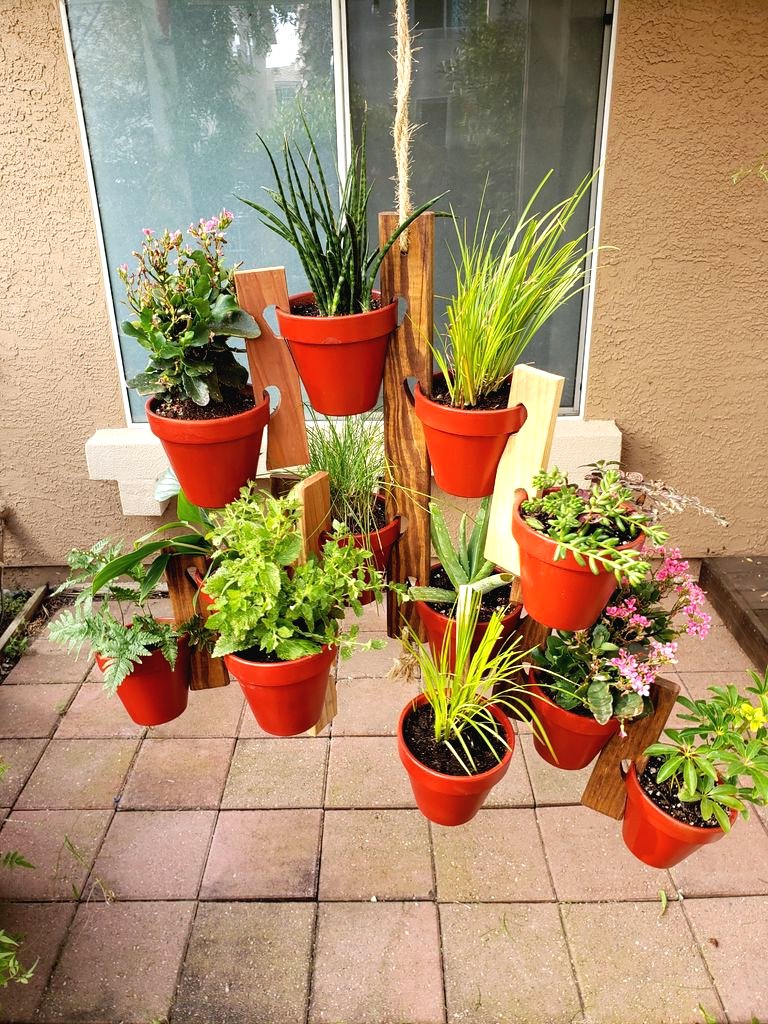 Подвесные цветочные горшки - фото 7