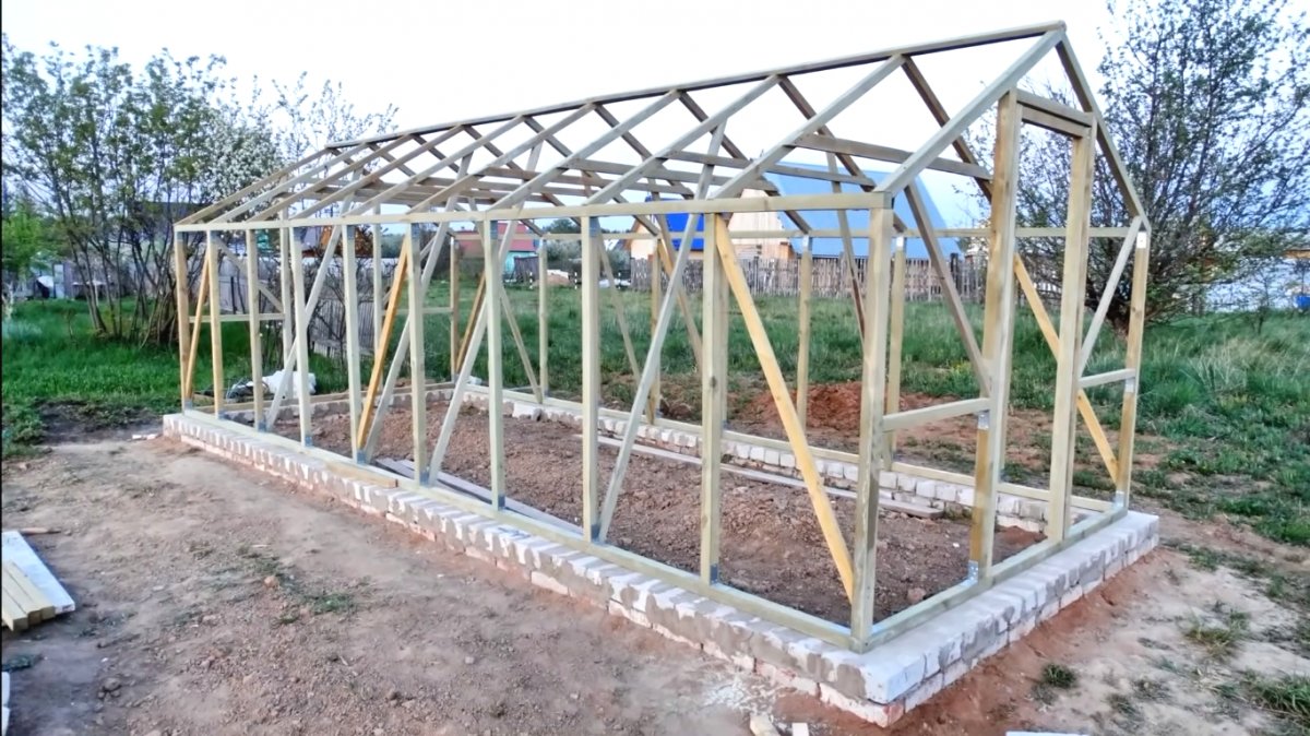 Теплица из поликарбоната - фото 8