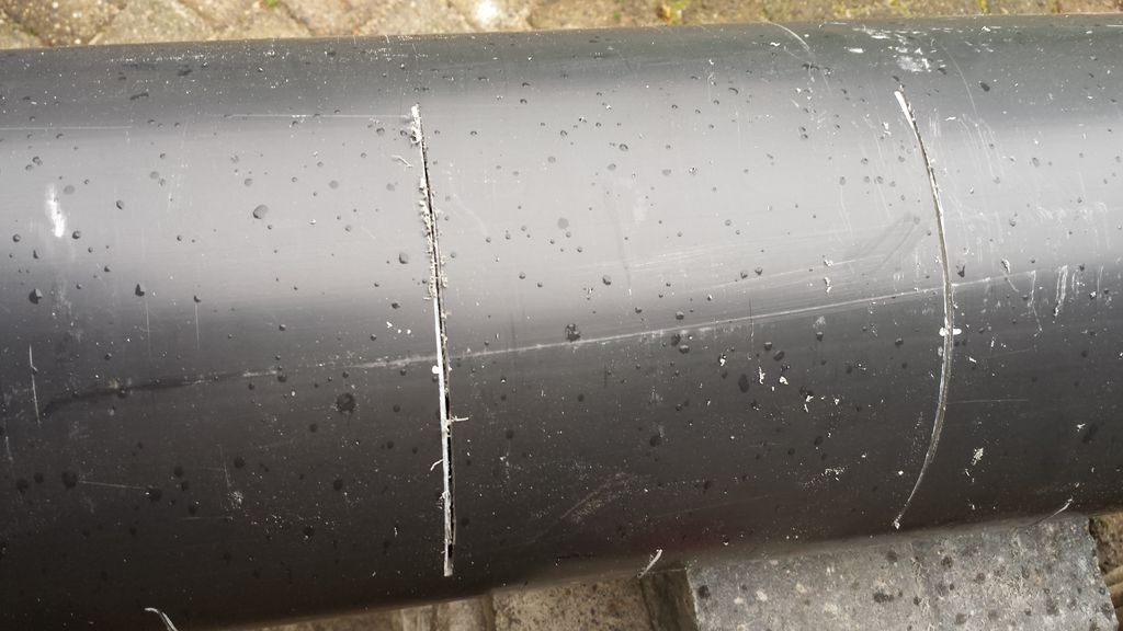 Вертикальная грядка сделанная из трубы ПВХ  - фото 7