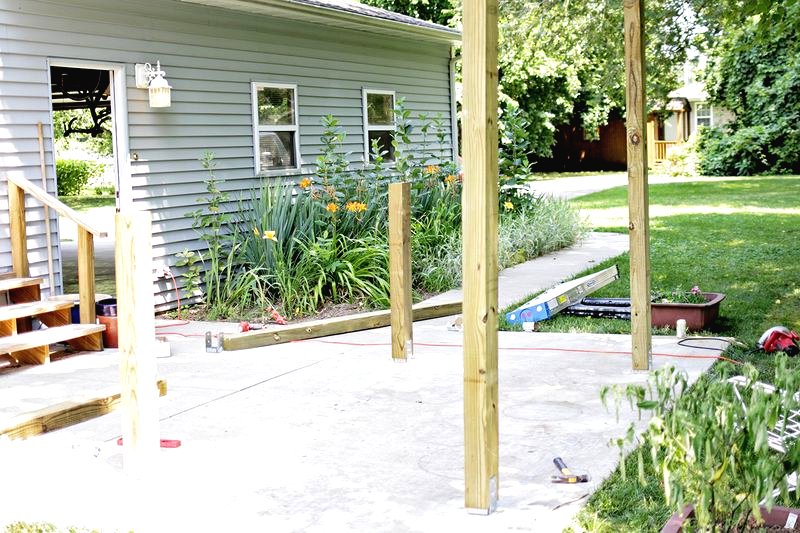 Пергола из дерева - фото 8