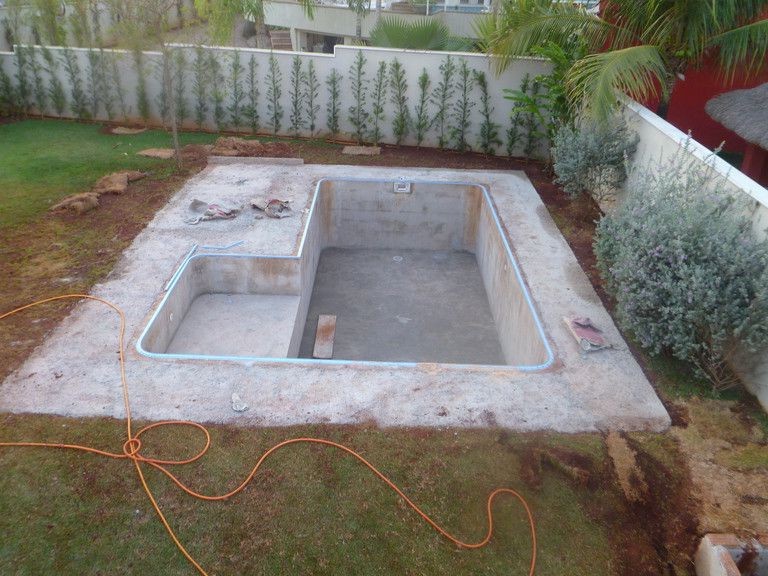 Бассейн из пеноблоков  - фото 14