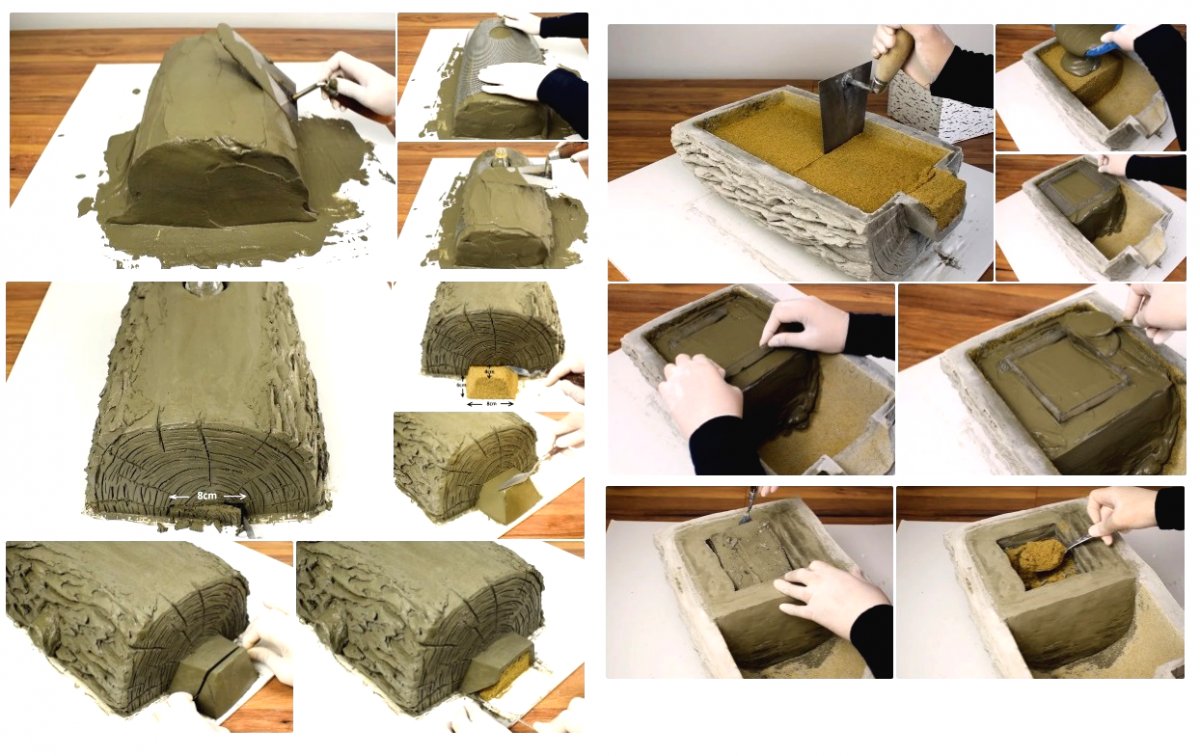 Фонтан из цемента своими руками - фото 3