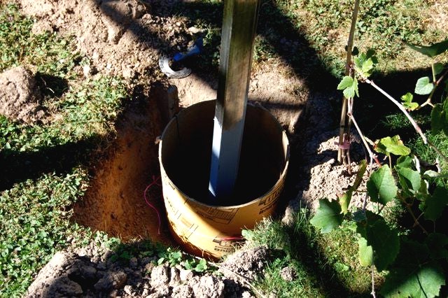 Пергола из железных профилей - фото 21