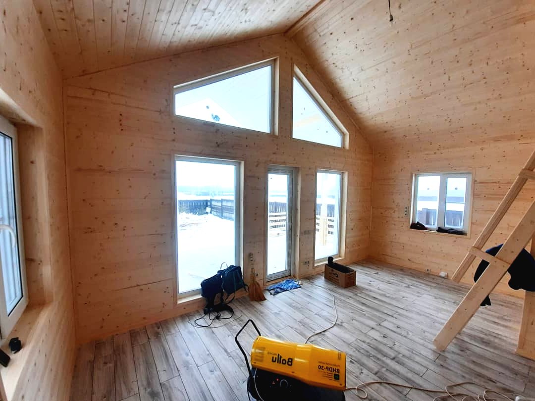 Дом из дерева 6х9 метров - фото 5