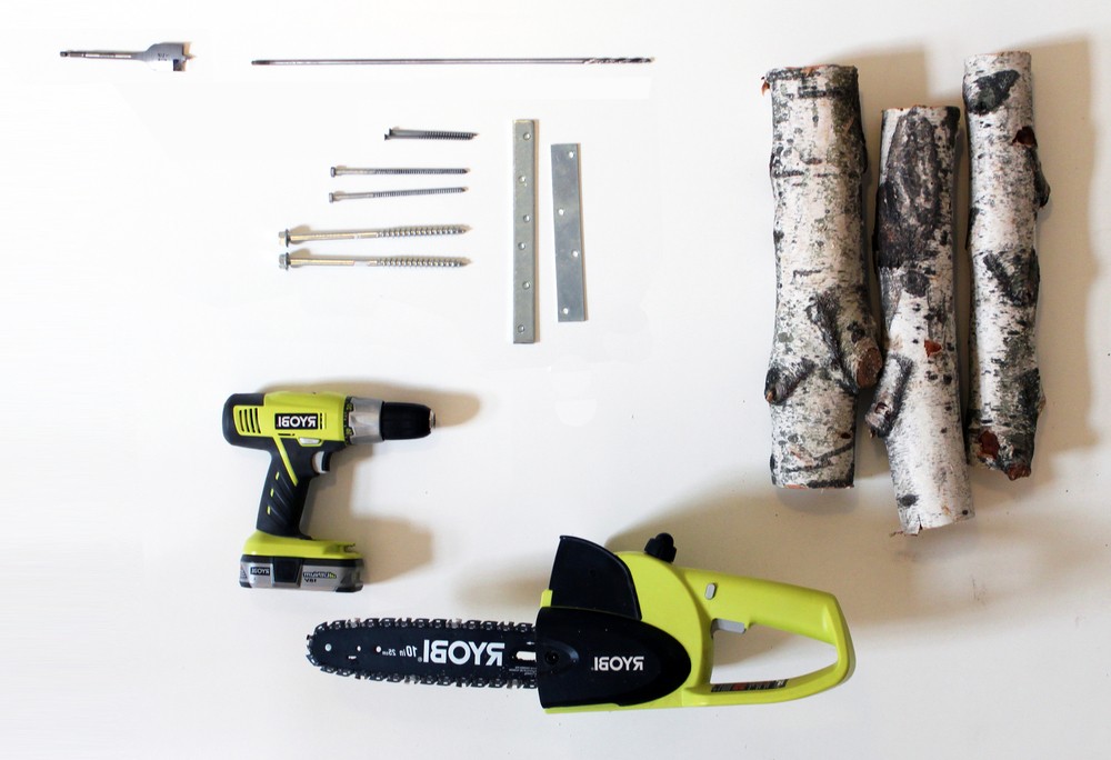 Шезлонг из тонких бревен - фото 2