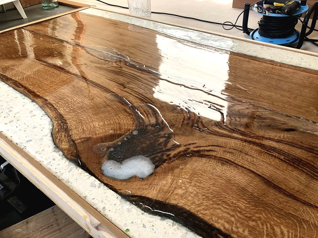 Интересный стол из дуба - фото 20