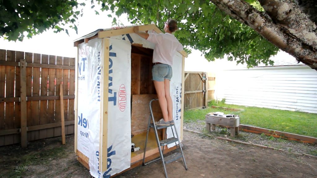 Маленький сарай размерами 1 х 2 метра - фото 17