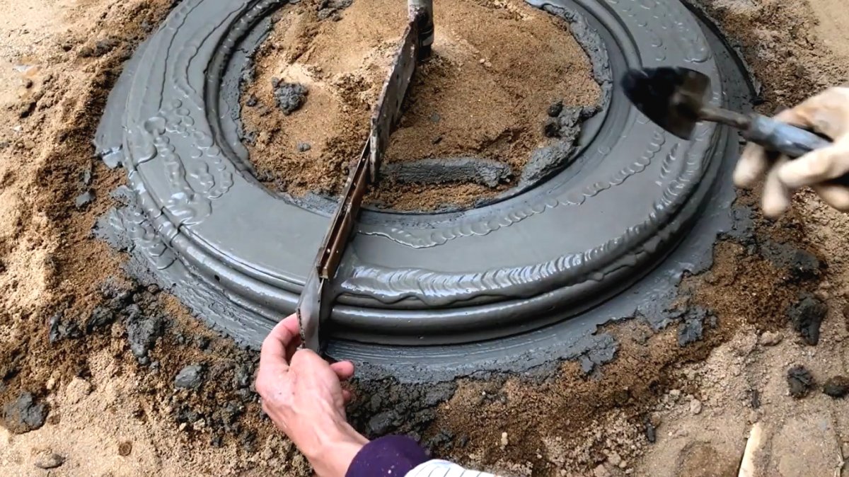 Садовый фонтан с имитацией под гранитный камень - фото 43