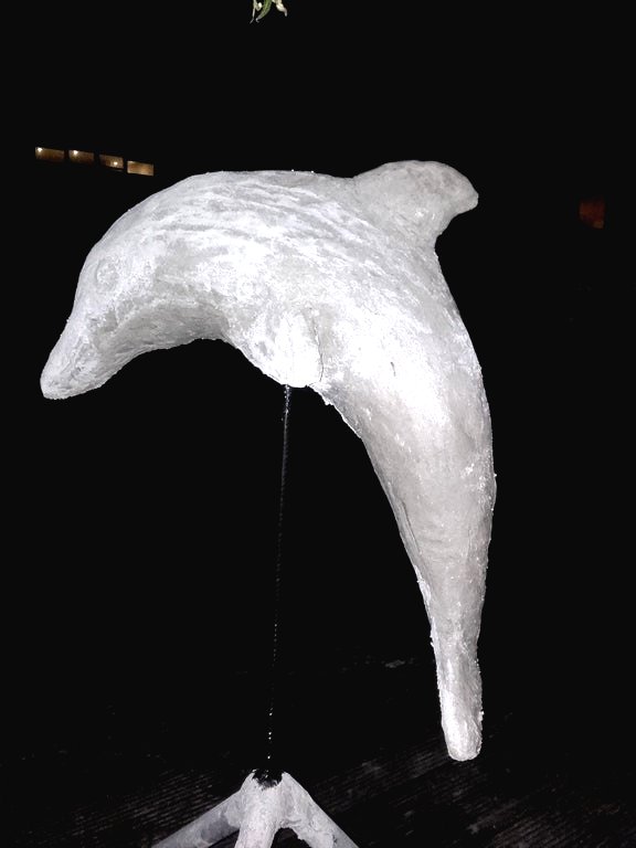 Рыба из бетона для пруда своими руками - фото 2