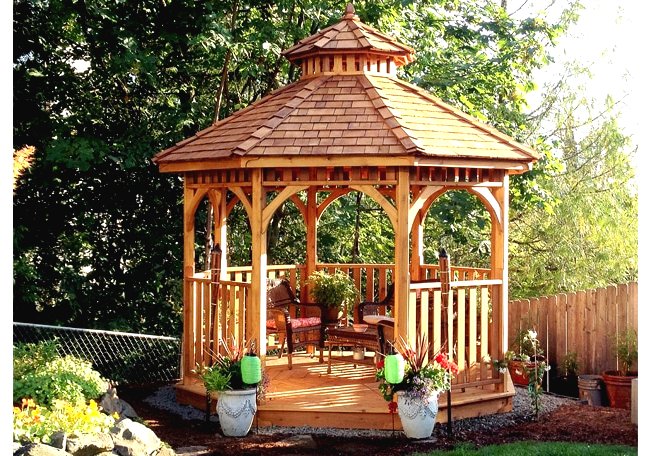 Круглая беседка - фото 2