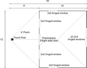 Дом с необычной  крышей - фото 15