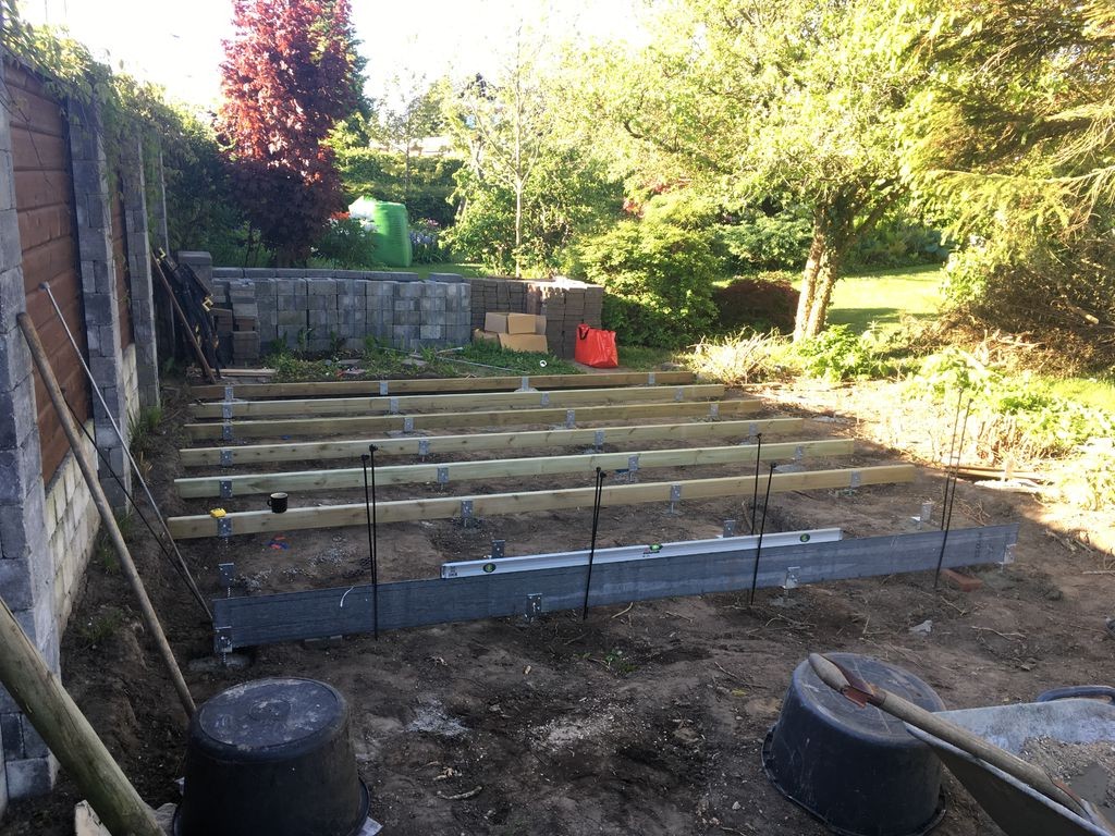 Терраса с беседкой из закаленного стекла - фото 10