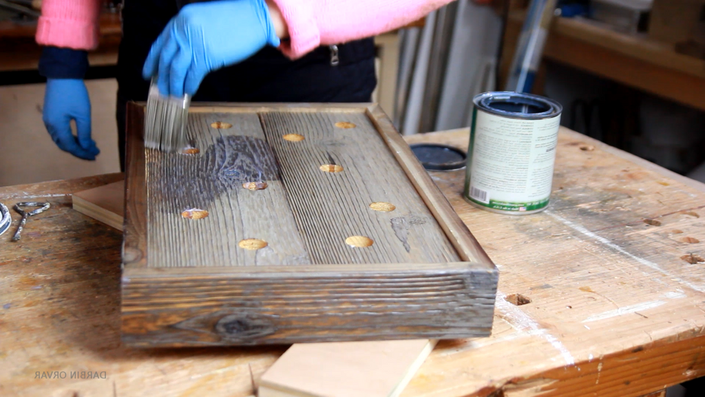 Люстра из дерева - фото 11