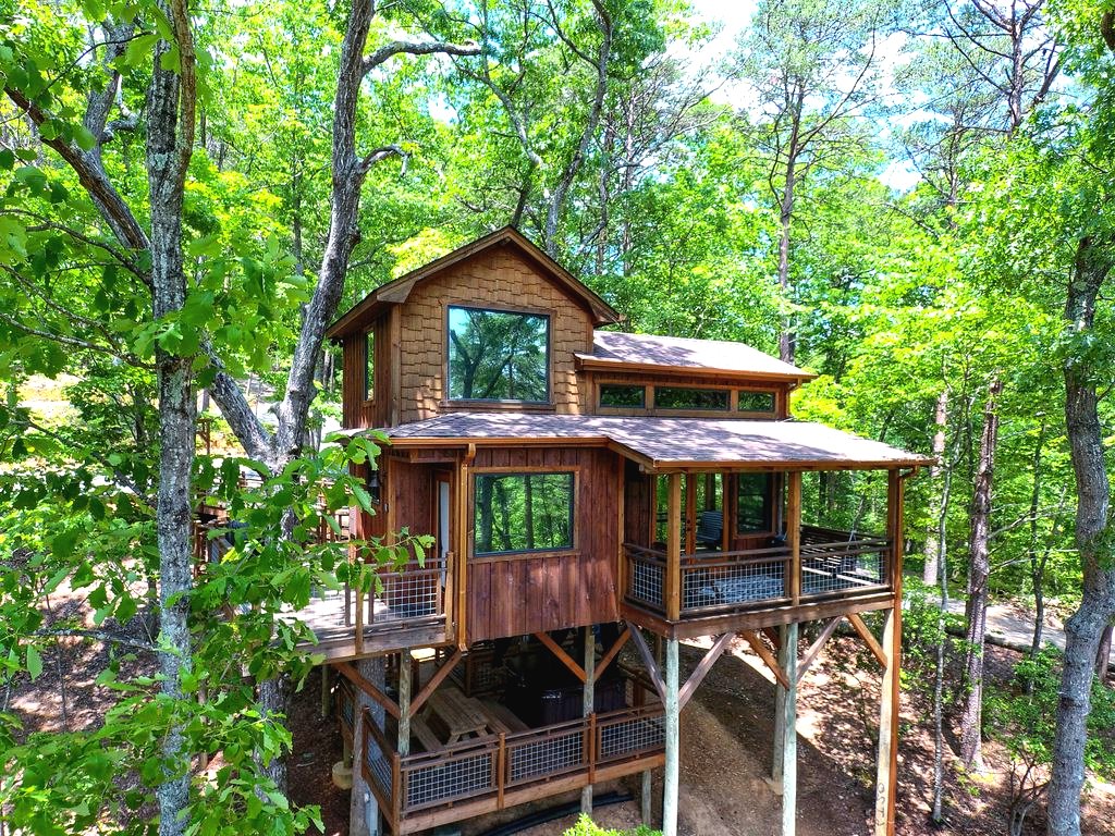 Трехэтажный домик на дереве - фото 2