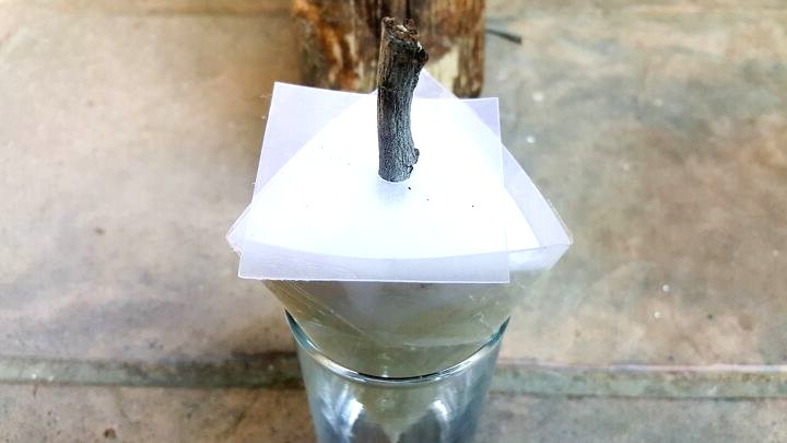 Настольные елочки из гипса - фото 5