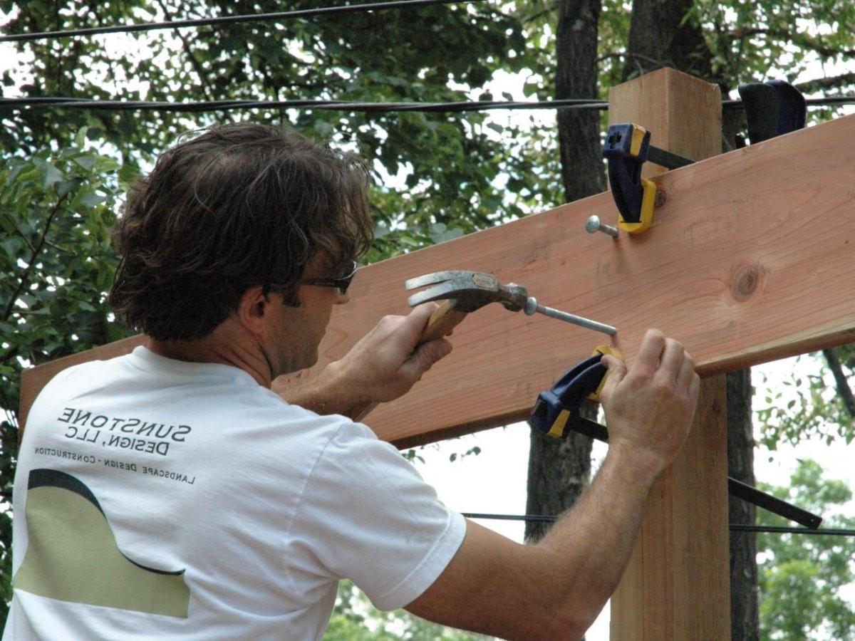 Пергола из дерева - фото 3