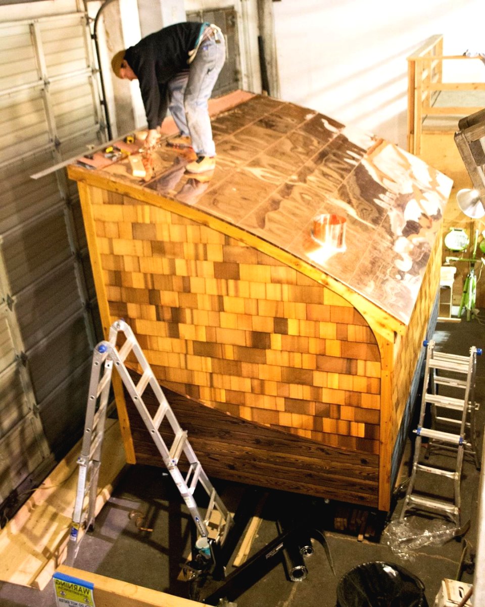 Необычная мобильная сауна - фото 8