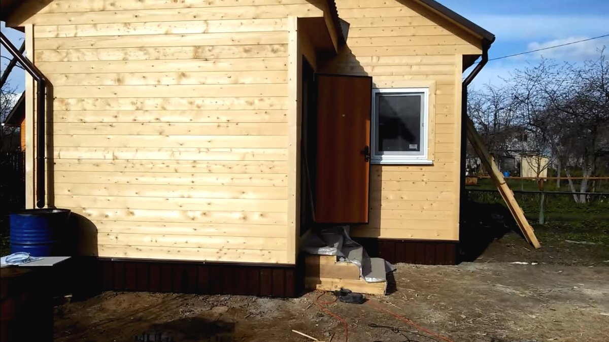 Одноэтажный дачный домик 26 кв. м. - фото 3