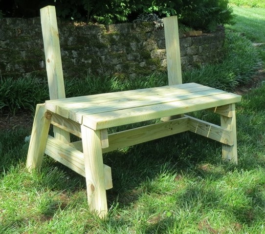 Уличная скамья - фото 5